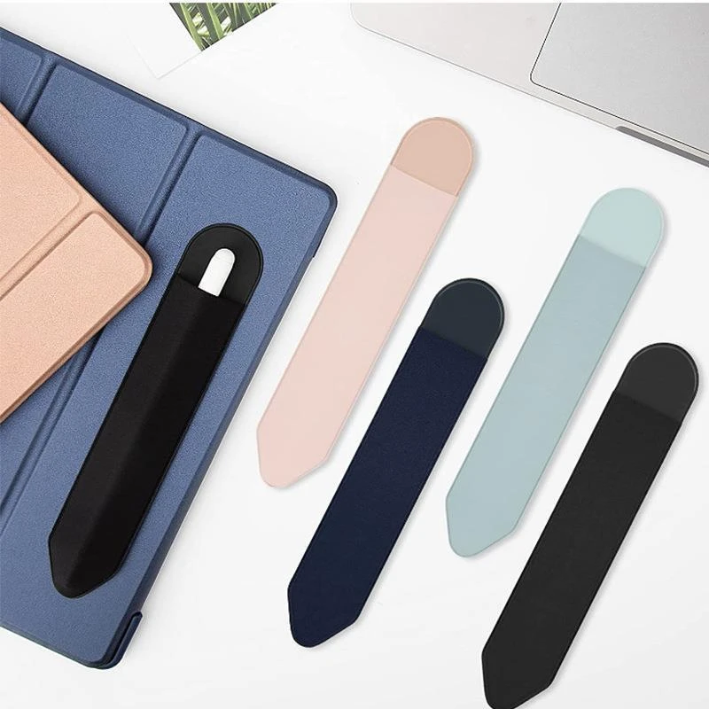 弹力材质笔套apple pencil笔套苹果二代笔套粘贴式绒布笔袋