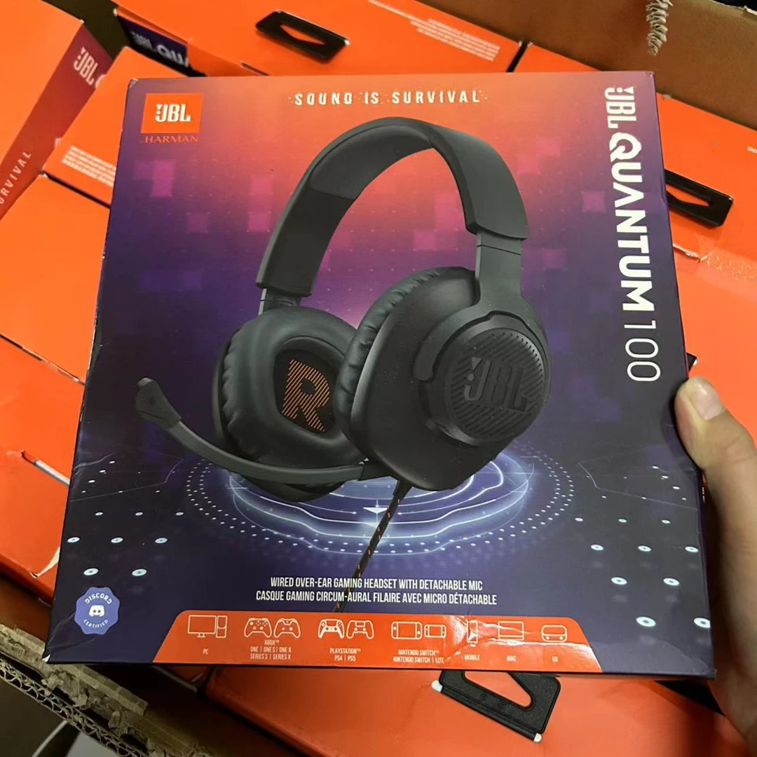 99新 JBL QUANTUM Q100量子风暴Q400头戴式游戏电竞头戴耳机专业