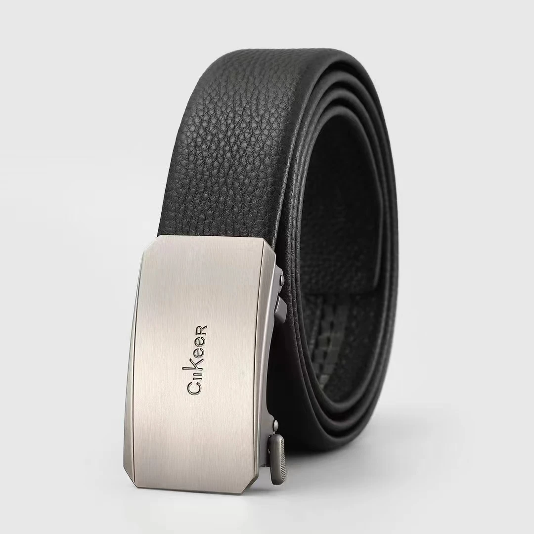 CIIKeer正品男士男款头层牛皮休闲百搭高品质真皮自动腰带