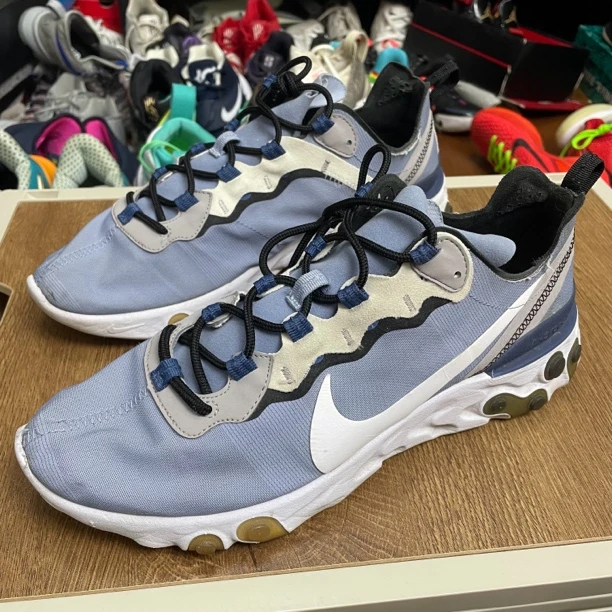 44码 Nike Element 高桥盾冰蓝 中古性价比耐克运动鞋跑步鞋 实拍