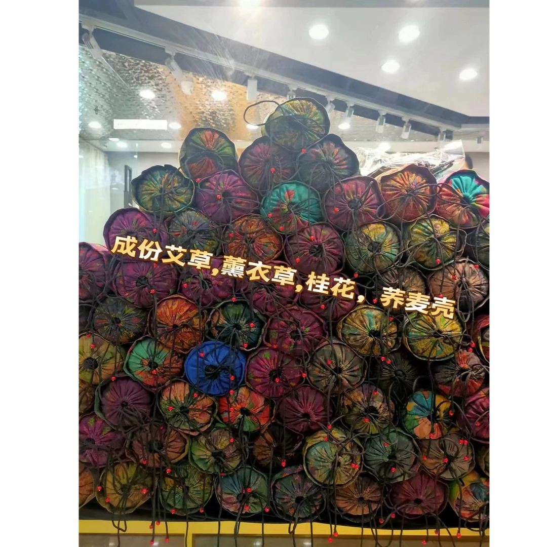 2024新款枕头抱枕香云纱100%桑蚕丝艾草桂花荞麦壳护颈