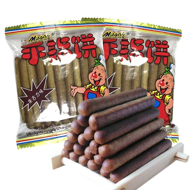 美嘉思手指饼30g/包 手指饼干 手指棒磨牙棒 8090后回忆休闲零食