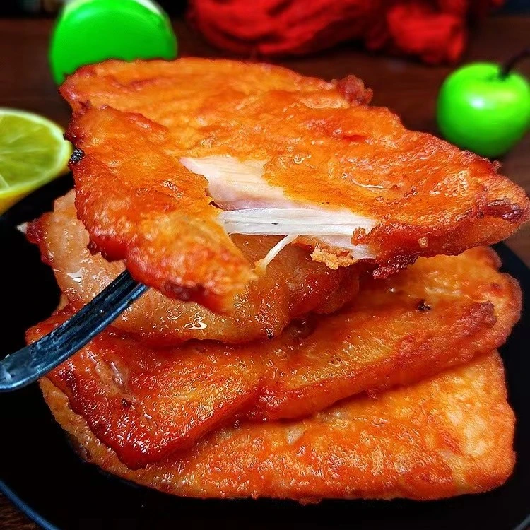 连云港发货奥尔良小吃黑椒风味大鸡排解冻肉质鲜嫩低脂营养食品