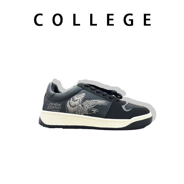 YP-068-男鞋运动鞋系带低帮经典复古百搭潮流透气轻便减震男款