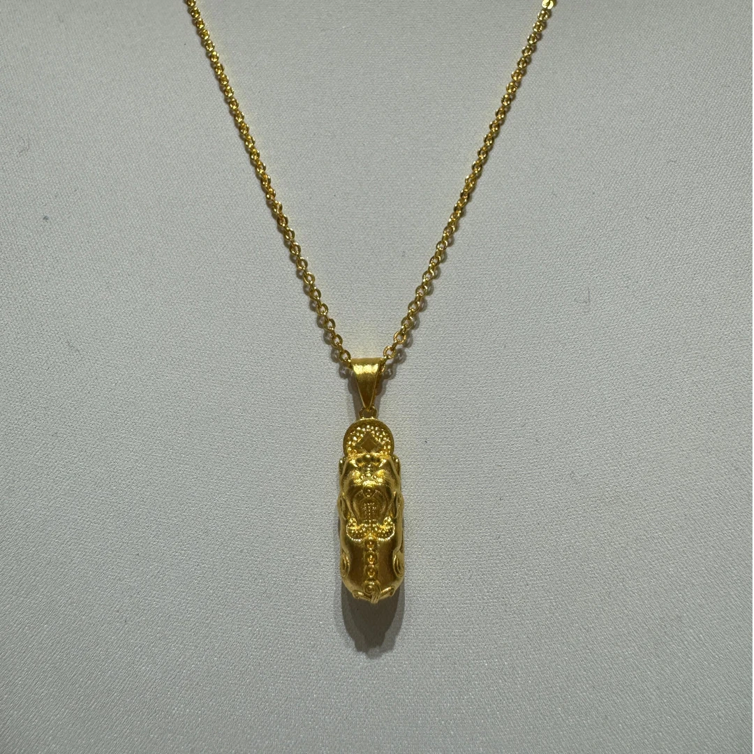 Chow Tai Seng/周大生招财貔貅足金吊坠
