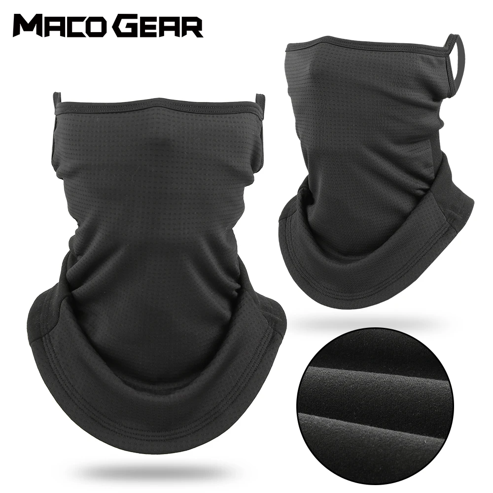 【保暖挂耳面罩】冬季加绒围巾滑雪运动骑行垂钓面罩御寒围脖防冻