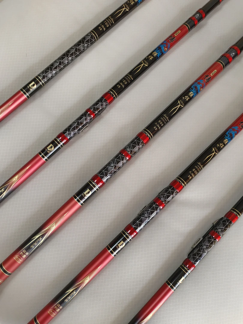 特价谷麦竿前打竿逗钓竿三定位谷麦竿不剪线高碳超轻谷麦逗钓鱼竿