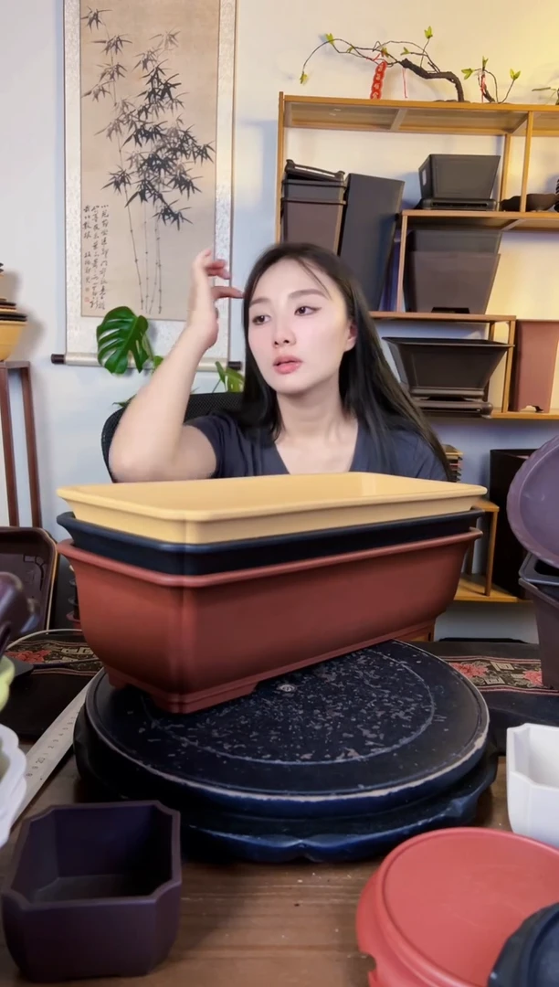 【闪购商品】树脂20CM以下长条盆口径40*16*10.6两只装