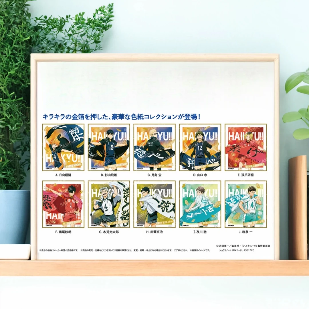 日谷-排球少年队旗色纸卡牌盲盒【代拆】未成年人禁止下单