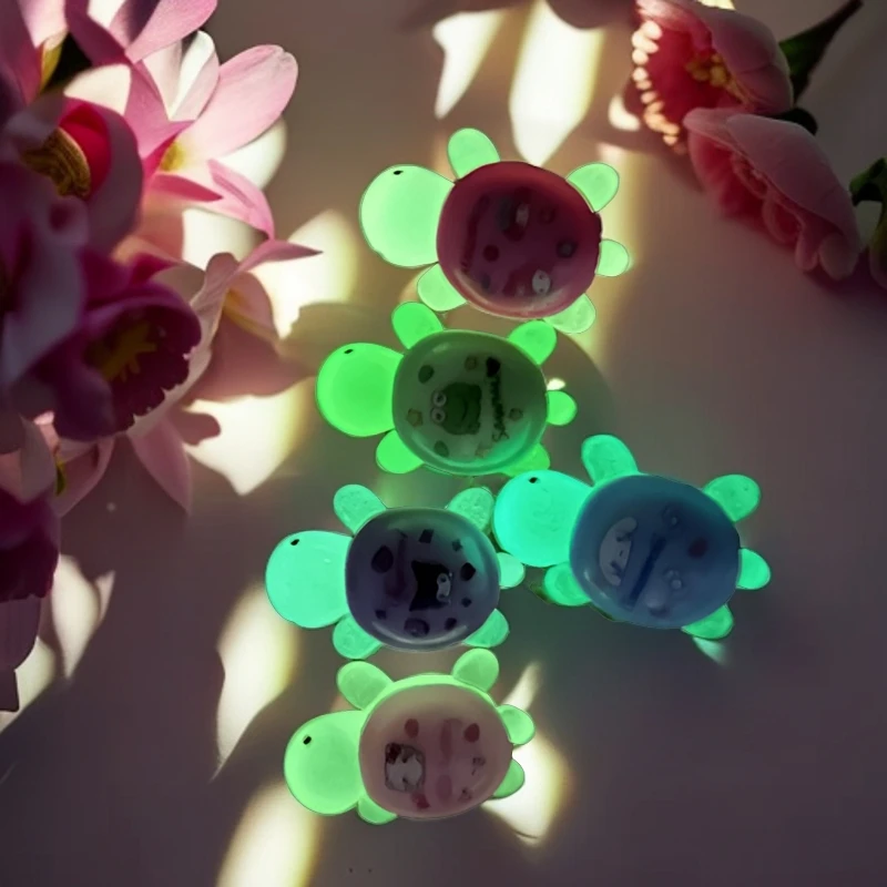 【直播拆】夜光大号三丽鸥乌龟diy树脂摆件【拍1拆8】闪光