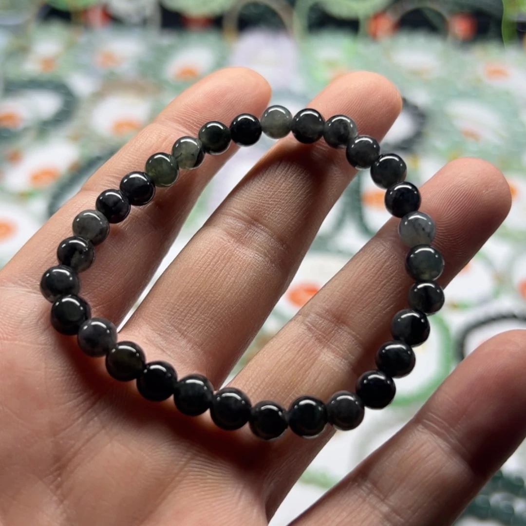 【闪购商品】翡翠手链未镶嵌乐****3卡6