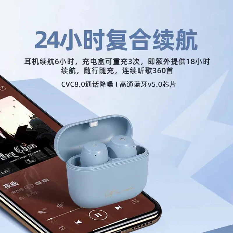 99新 EDIFIER/漫步者 MiniBuds真无线蓝牙耳机通话降噪入耳式耳机