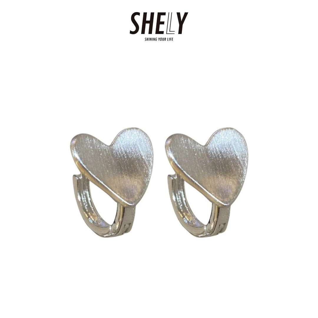 Shelly Shell 铜合金耳饰 心扉耳扣 百搭轻奢设计时尚