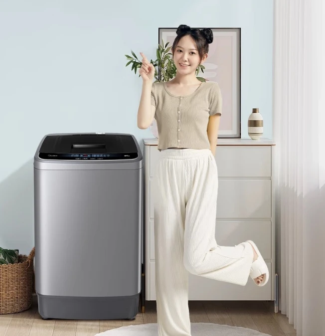 B106 洗衣机6.5公斤KG小型家用洗脱一体全自动波轮洗衣机