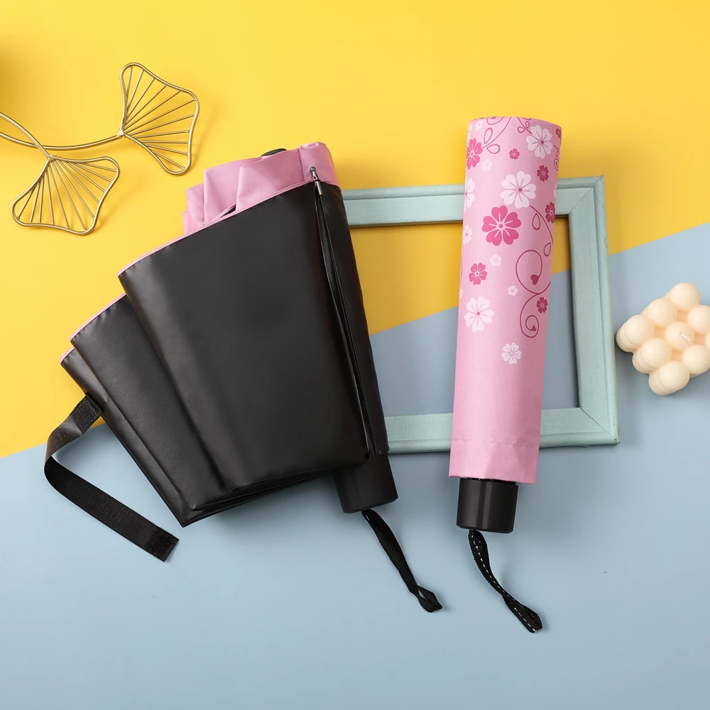 女款十骨双人大伞黑胶防晒晴雨伞防紫外线太阳伞折叠便携伞时尚款