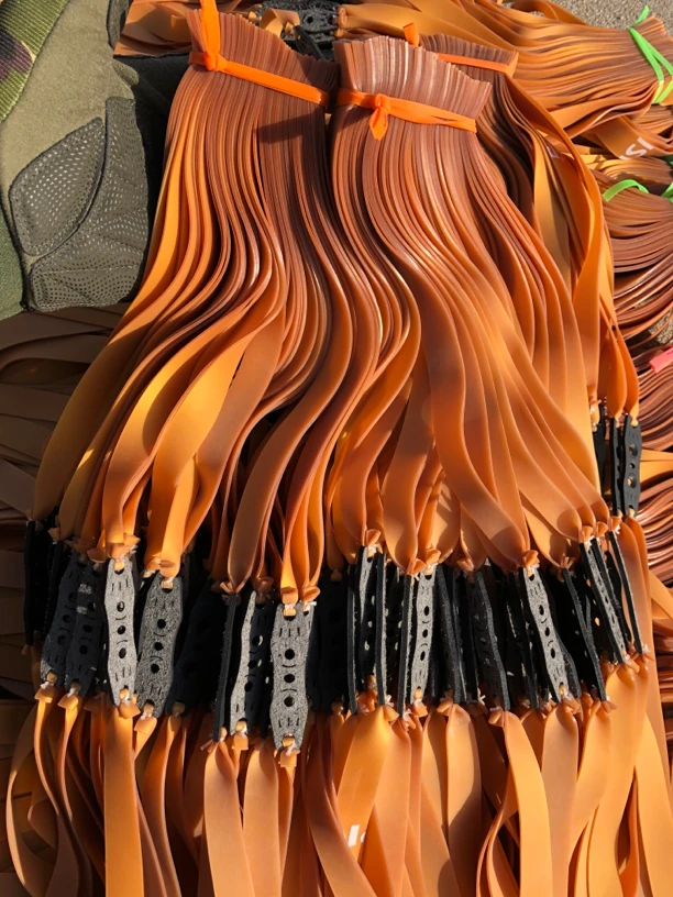 二十副劲普金色耐磨皮筋