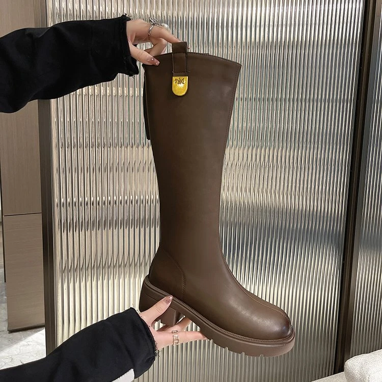 （001-200）精品时尚厚底长靴女鞋 找编码拍