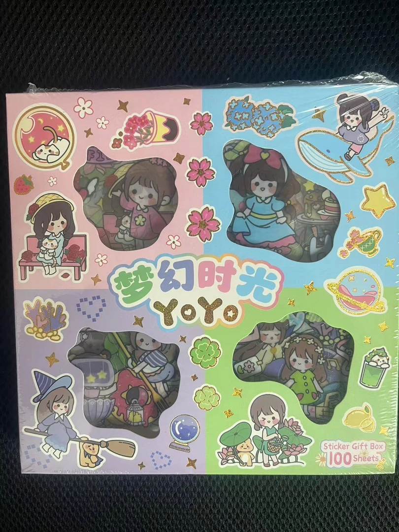YOYO梦幻时光100张贴纸-1