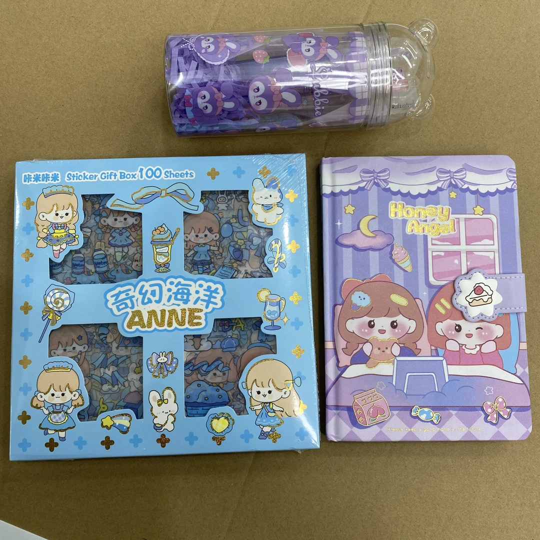 手账贴纸本子学生diy创意组合