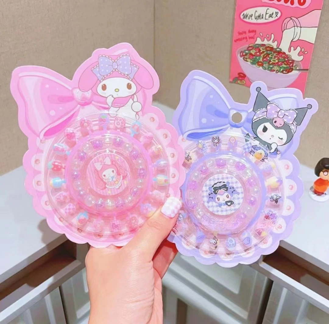 萌玩装扮指甲贴儿童女孩宝宝时尚防水卡通指甲贴可爱美甲化妆贴画