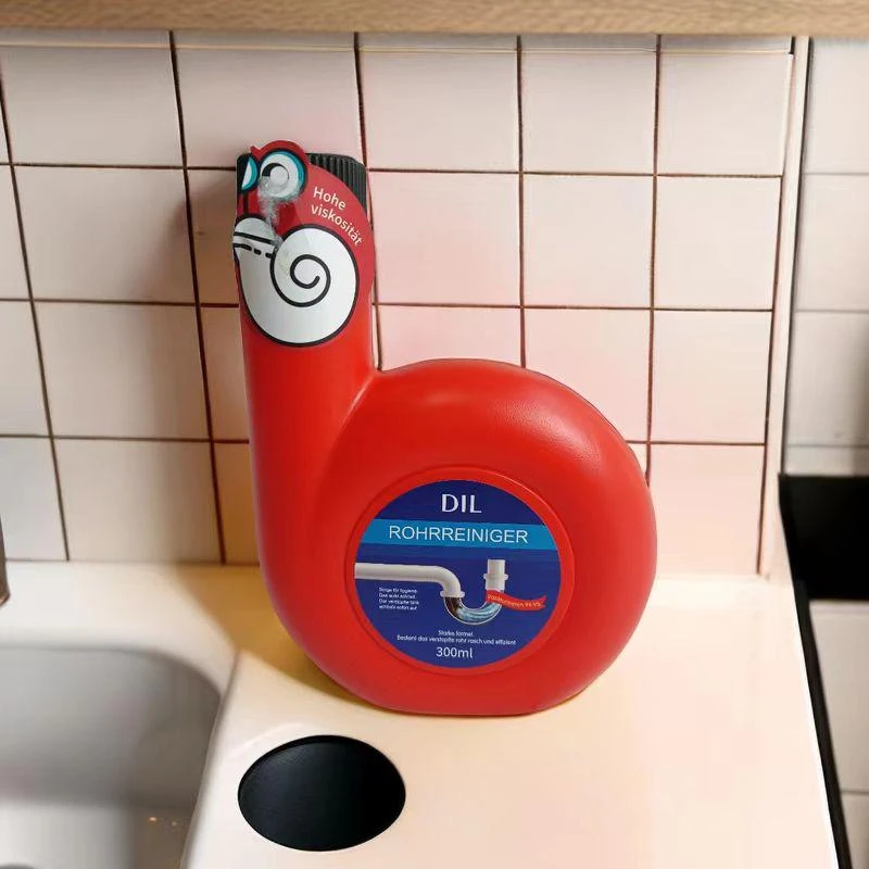 蜗牛管道疏通剂300ml堵塞家用组合-3