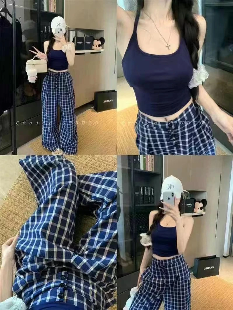 （对准编码B01-200）韩系秋装新款上新 时尚百搭女装高腰休闲套装