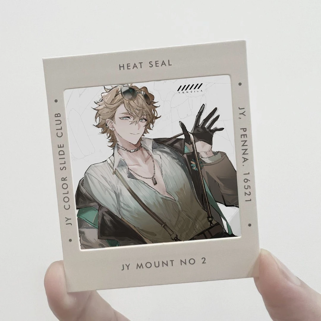 明日方舟 衬衫 龙舌兰 幻灯片胶片透明明信片徽章同人周边