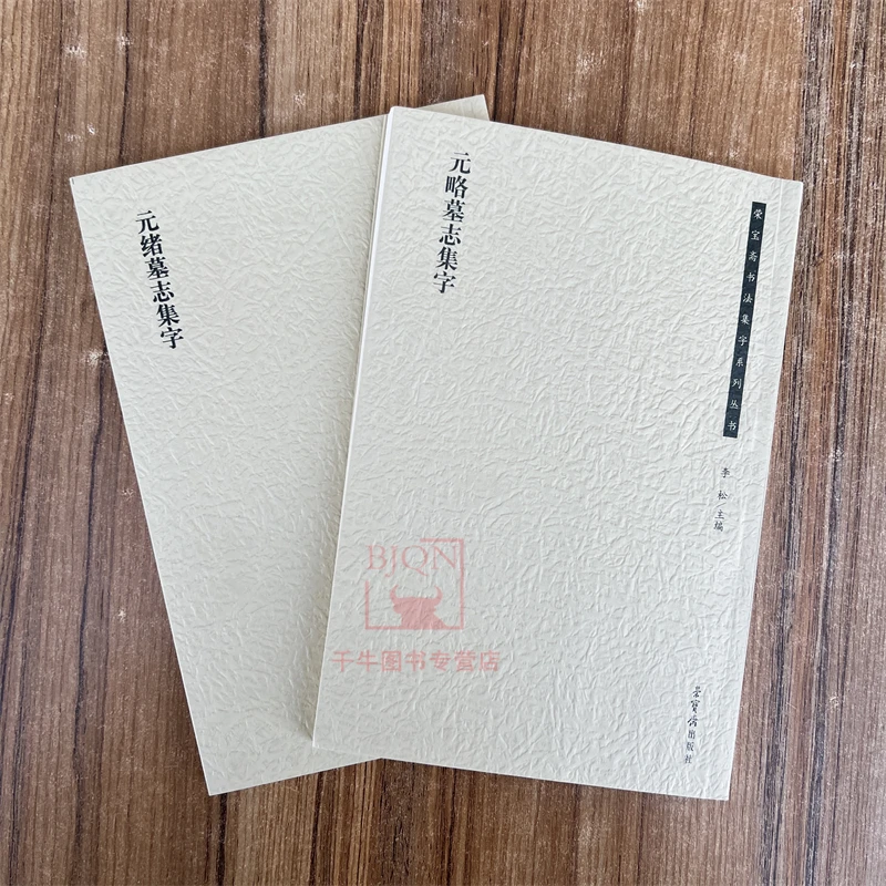 全2册 元略墓志集字+元绪墓志集字李松著楷书荣宝斋书法集字系列