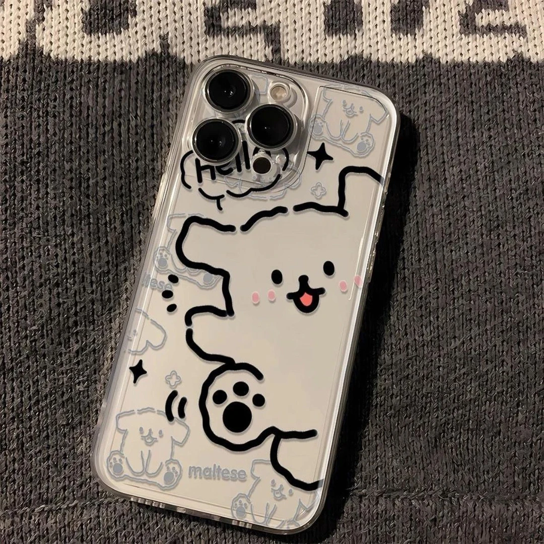 欢乐修勾苹果15手机壳iPhone14ProMax女13/12/11/xr/X软壳8p全包7