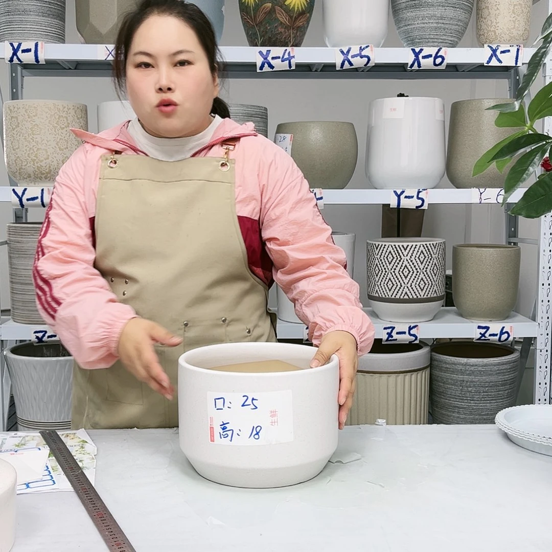 陶瓷口径25-18亚白