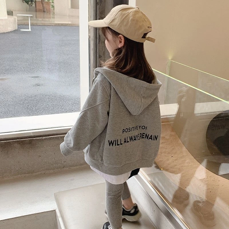 女童外套宝宝秋装开衫卫衣童装2025新款洋气春秋款儿童休闲时髦潮