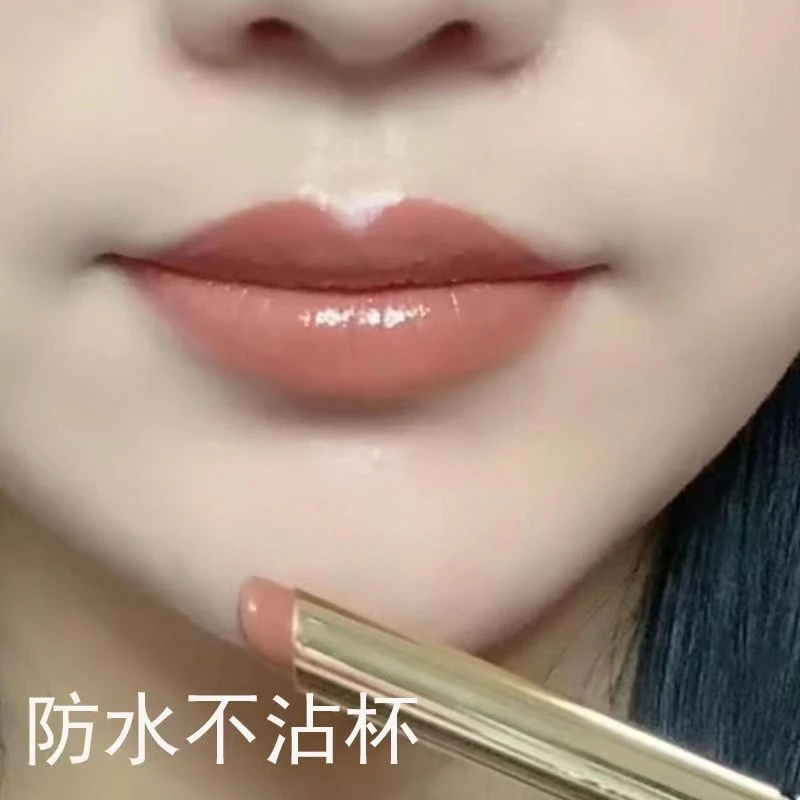 2024新款推荐同款不掉色不沾杯防水肉桂奶茶豆沙色口红哑光显白