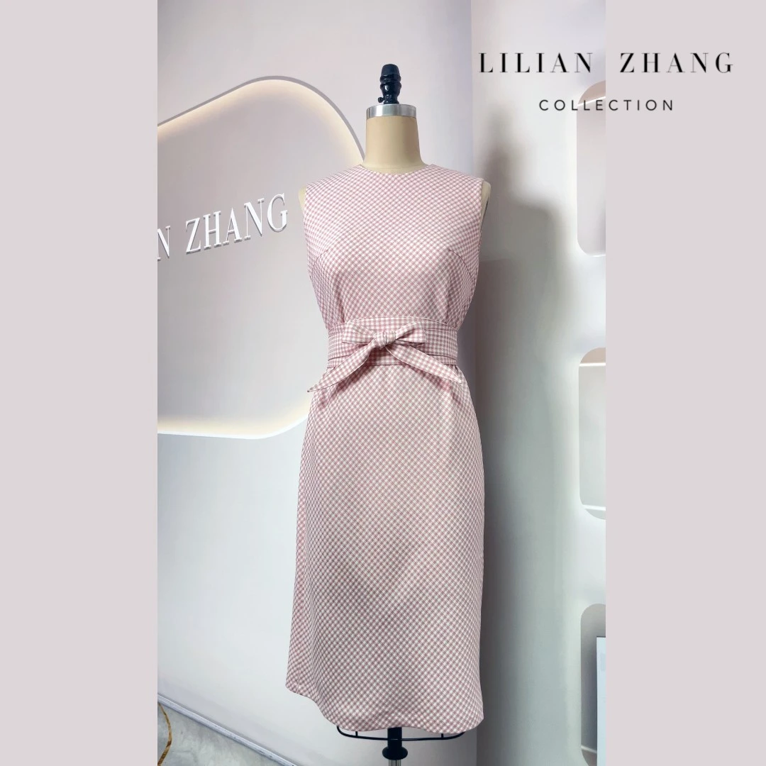定制—Vintage-法式经典Lady—赫本风连衣裙春天仙女裙   2201068