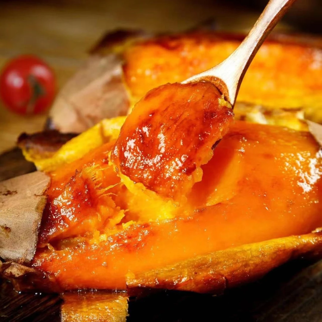 山东烟薯25烤地瓜烤山芋红薯流油入口即化黄心蜜薯农科院农家沙地