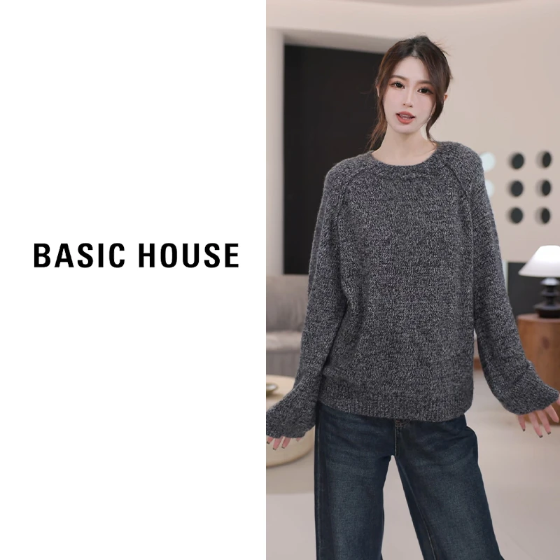 Basic House/百家好2024年新款秋冬打底衫B1294B55002（衣长55）