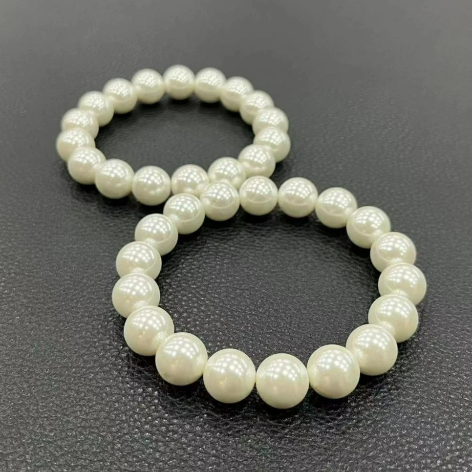 【星星】A62考德雷仙女白贝珠手串卡12(发一件)