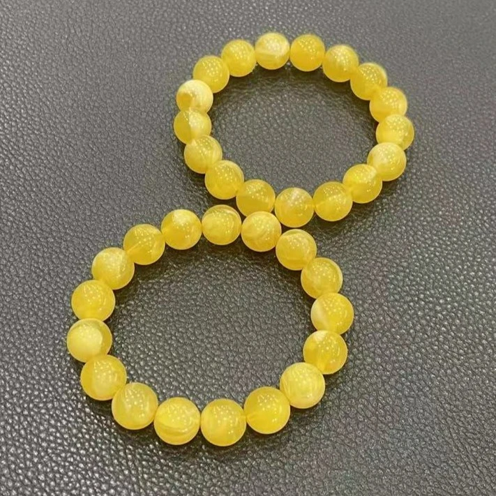 【星星】A58典藏臻品牛黄树脂小手串首饰（发一件）