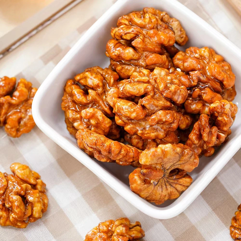 春城风光背篼哥 蜂蜜琥珀核桃仁100g灌装酥脆核桃仁核桃坚果