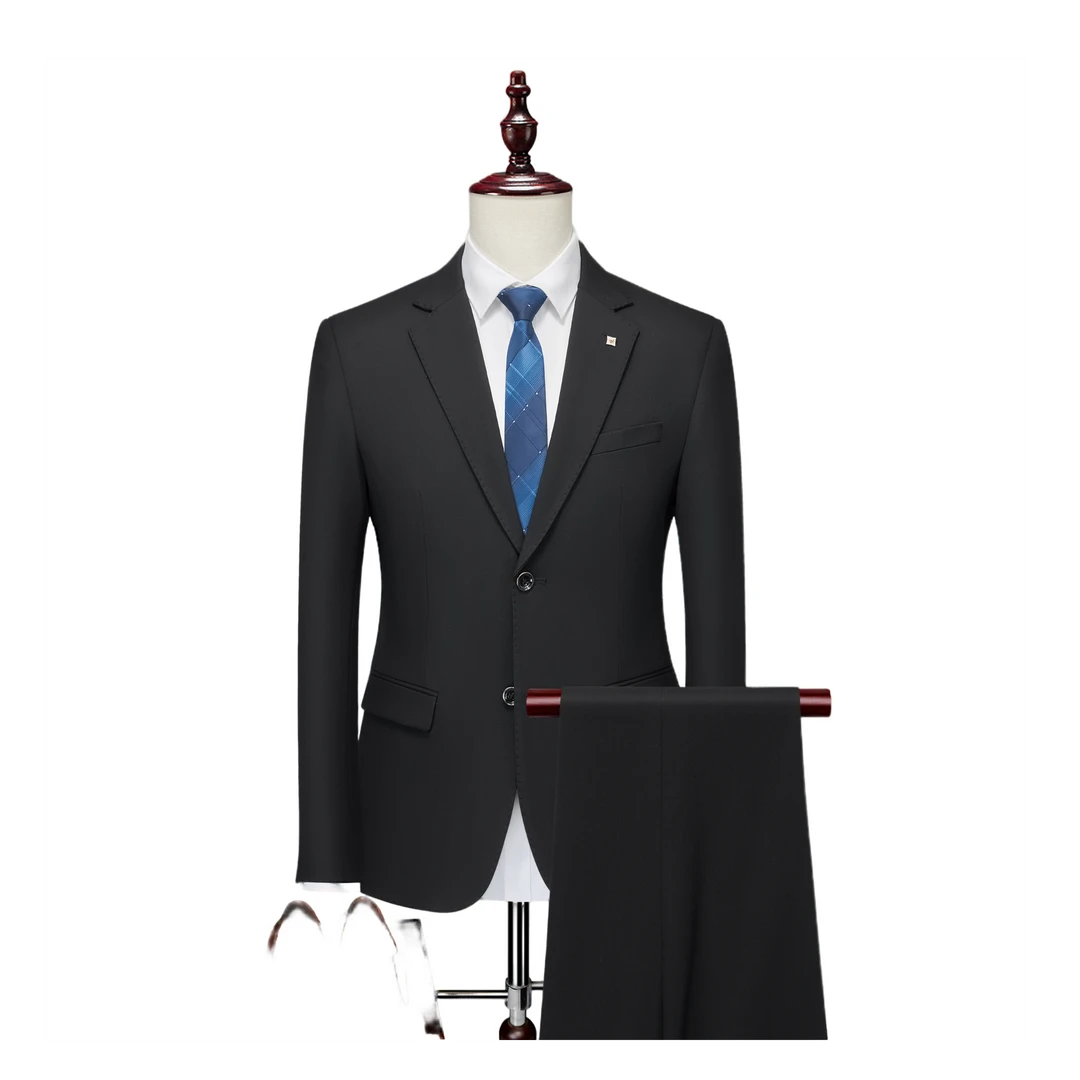 断码孤品男西服捡漏90斤到200斤小西装黑色修身