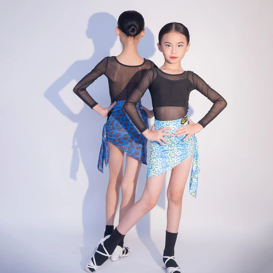 GTYdance秋季拉丁舞服2024新款女童练功服L22651