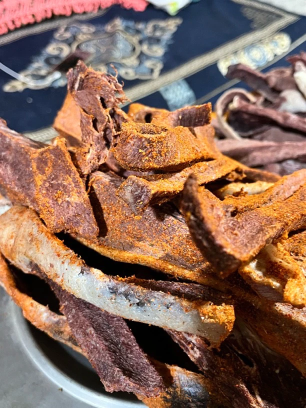 唐拉牧女风干牛肉干半斤