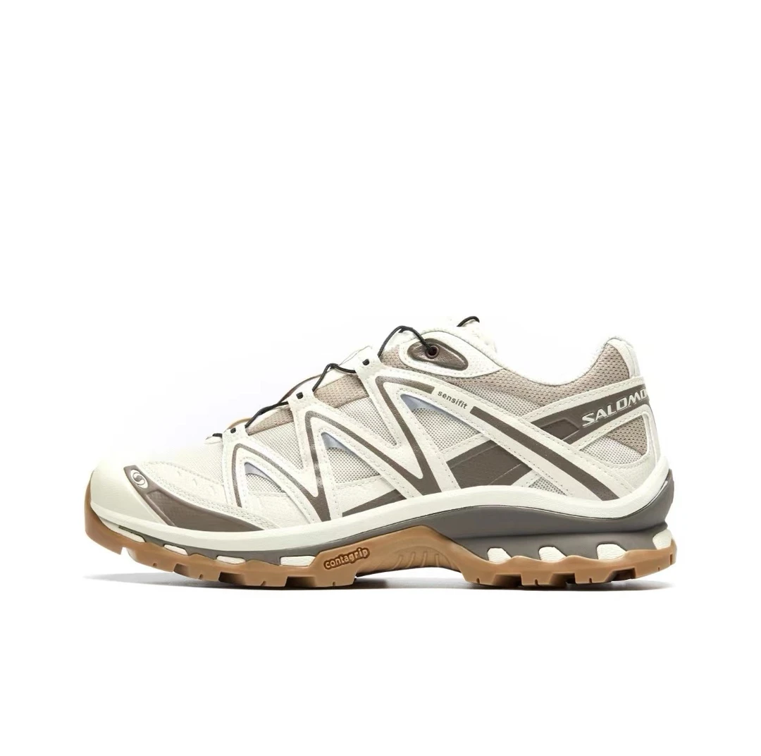 SALOMON萨洛蒙 XT-Quest 低帮 休闲跑步鞋 男女同款 米灰色475413
