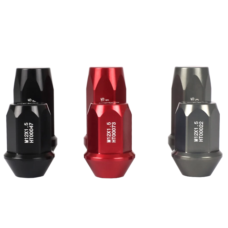 MMX轻量化7075锻造螺帽轮毂改装2.0版使用日系车型12X1.5 12X1.25