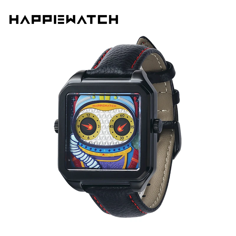 HappieWatch航天人（大壳）款腕表时尚情侣潮流个性防水
