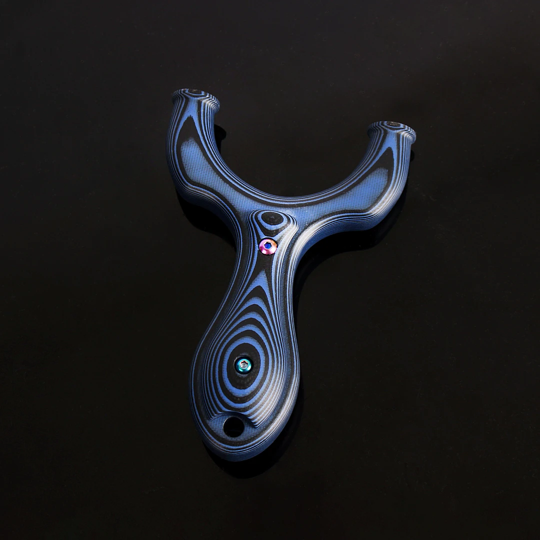 G10金虎直板户外扁皮弹弓81-16尺寸竞技户外精准弹弓