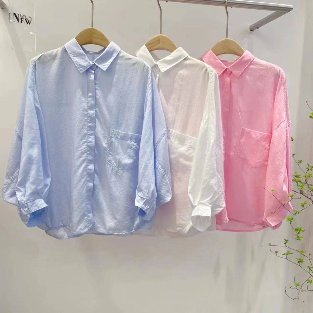 时尚百搭宽松衬衫