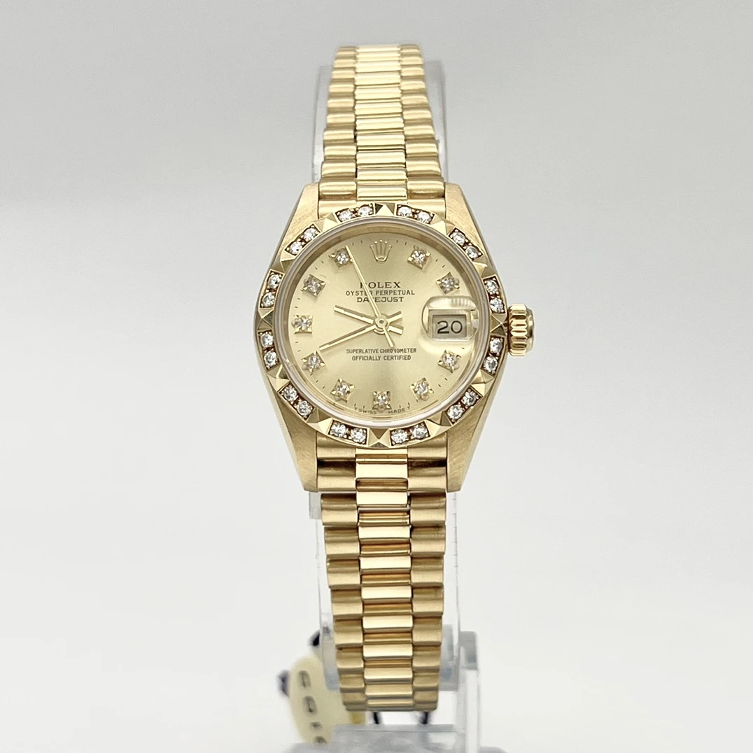 99新 Rolex/劳力士 日志/69258/26mm/自动机械/原钻/时尚单表