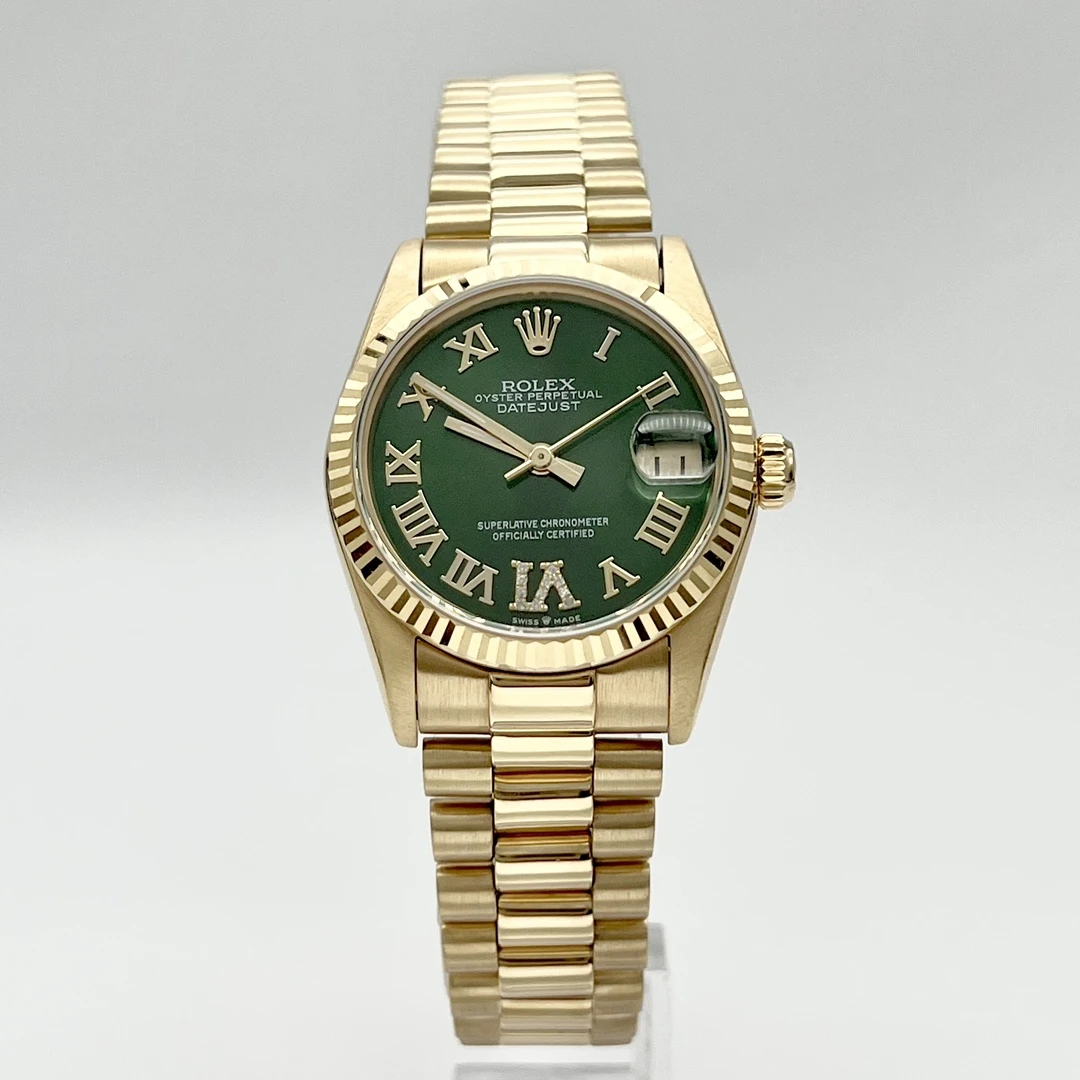 95新 Rolex/劳力士 小橘/68278/31mm/后盘后钻/自动机械腕表/单表