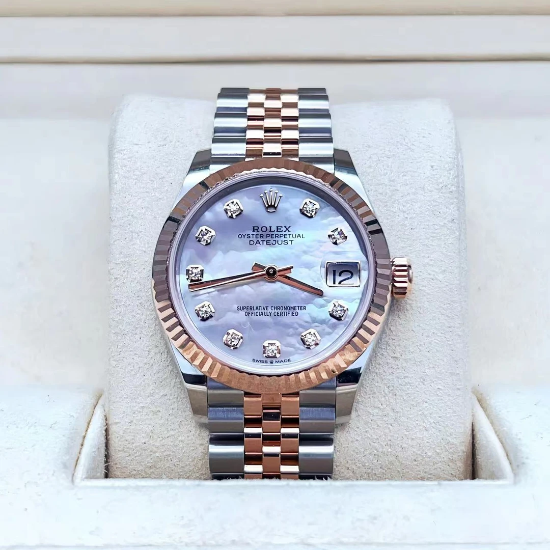 99新 Rolex/劳力士 小橘/278271/31mm/自动机械/原钻/23年全套