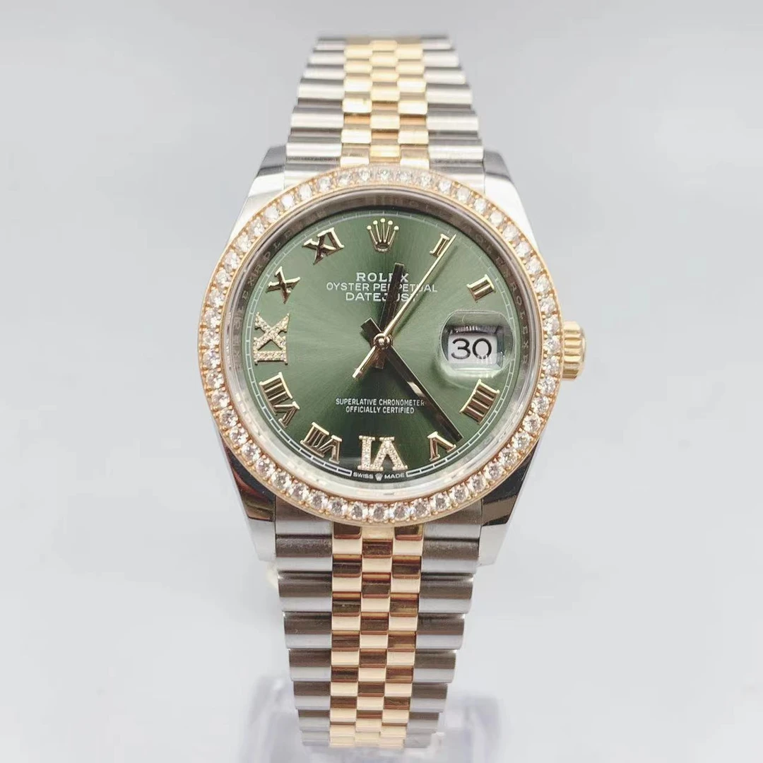 99新 Rolex/劳力士 小橘/126283/36mm/自动机械/原钻/单表